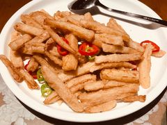 椒盐藕段-静颐茶馆·素食(龙华店)
