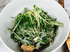 奶油三文鱼芦笋菠菜意面-农畉LONFOOD(福田星河COCOPark店)