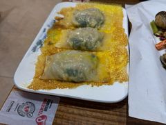 -东来菜馆•手抓海鲜家常菜•海鲜锅贴(鸽子窝店)