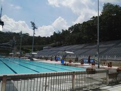 泳池和看台-越秀山游泳场