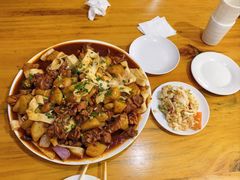 -西北兄弟大盘鸡卷子鸡