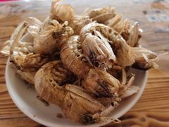 带虾膏的爬爬虾-万尾农贸市场