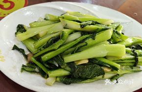 Oil渣 Stir-fried Late Bok Choy