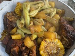 可汗餐馆焖面-内蒙焖面大盆骨餐馆(山大路店)