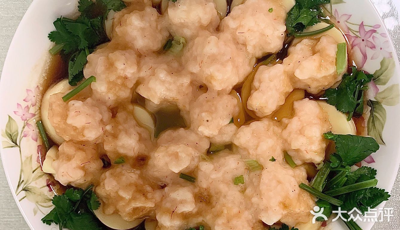 鲜嫩豆腐虾球~