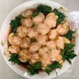 鲜嫩豆腐虾球~