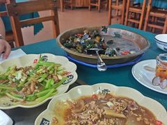 -古榕农庄·桑拿簸箕菜·招牌泥焗鸡(清远长隆店)
