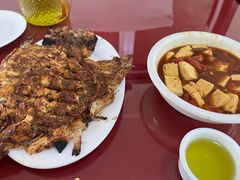 -北京龙庆四季香农家饭庄·灶台鱼·碳烤虹鳟鱼(龙庆峡店)