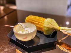 烤玉米冰tea凌-茶是一枝花泡茶店