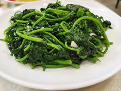 蒜蓉炒番薯叶-巫记鸡饭店