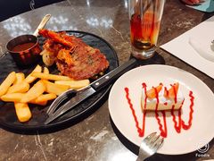 蒜香大虾牛扒大餐-港丽餐厅(高德置地店)
