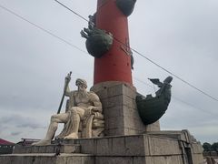 -瓦西里岛古港口灯塔