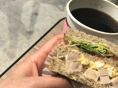 全麦嫩鸡三明治-85度C(青岛燕儿岛店)