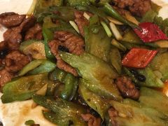 凉瓜炒牛肉-文津国际酒店-大南门广式茶餐厅