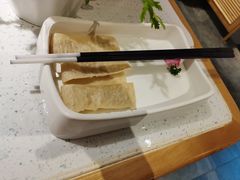 豆腐面筋-左庭右院鲜牛肉火锅(苏州园区永旺店)