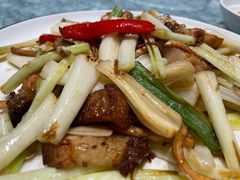 荞菜炒烧肉-花城苑广府菜(侨鑫店)