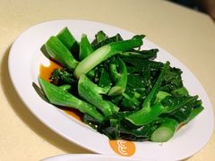 白灼广东菜心-龙记烧腊茶餐厅(常德路店)