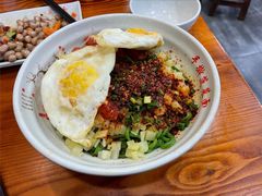 油泼面-手擀菠菜面(西康路店)