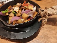 香烤菌菇-云海肴·汽锅鸡·云南代表菜(东坝金隅店)