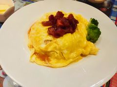 叉烧滑蛋饭-香港新记茶餐厅(湖墅南路店)