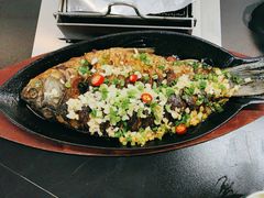 铁板烤鲫鱼-老黑板筋(顺义总店)