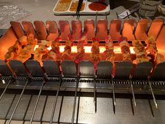 现穿羊肉串-丰茂烤串(建设街店)