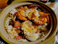 海鲜腊味煲仔饭-崖口煲仔饭
