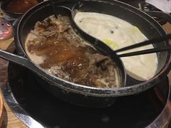 寿喜豆乳鸳鸯锅-伊豆野菜村(大族广场店)