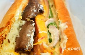 Hot Meat Madness Sandwich