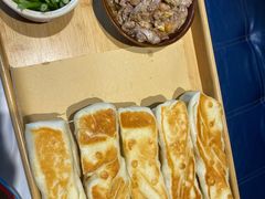 虾酱卷子-渔民船说·北塘海鲜·天津菜·海肠捞饭(北塘古镇店)