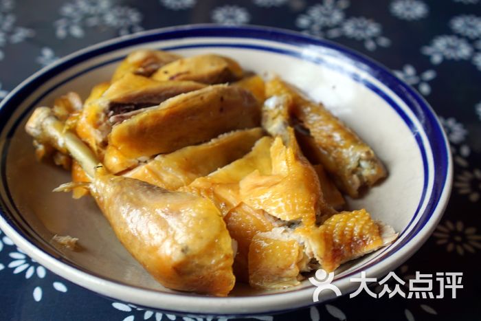 粗茶淡饭(松阳特色农家菜-盐焗鸡图片-松阳县美食-大众点评网