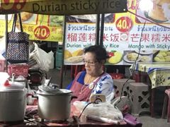 -芒果糯米饭摊子