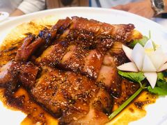 烧鹅叉烧双拼-粤点越有·茶点·粤菜(樵岭国际店)
