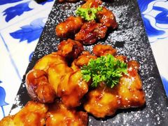 雪花糖醋里脊-绿茶餐厅(布吉万象汇店)