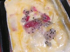 芝士日式豆腐-長壹旋转烤吧 农家鸡火锅