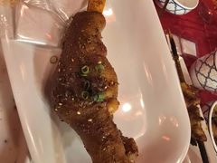 烤羊蹄子-红柳枝滩羊烧烤·非遗