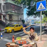 重庆彩虹阶梯旁的居民楼老火锅‼️人间烟火气