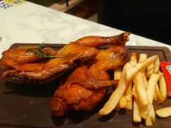 奥尔良烤鸡配薯条-卡朋西餐(较场西路店)
