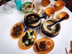 -长城砂煲田鸡粥