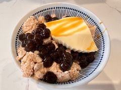 焦糖乌龙奶茶冰-堂屋糖水店(愚园店)