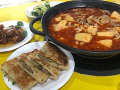 -老红桥炸灌肠牛肚锅烧烤(定福庄店)