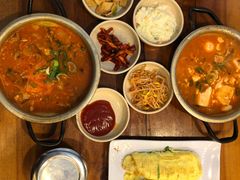 海鲜豆腐锅-金北顺大锅家(신사본점)
