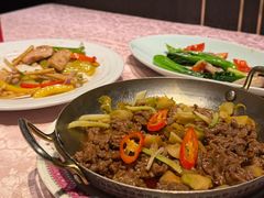 铜盆榨菜蒸牛肉-囍凤楼·粤菜·点心·火锅(温特莱店)