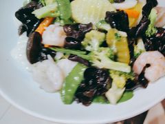 兰花木耳山药-一块豆腐·海鲜·家常菜(李沧书院路店)