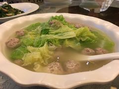 阿婆白菜肉丸汤-渔公码头·九龙湾国际饭店