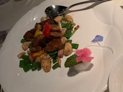 黑椒爆炒雪花牛肉粒-皇朝会.经典传统粤菜(外滩店)
