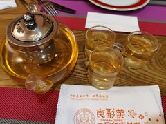 清香蜜柚菊花茶-食彩美印度特色美食餐厅·印度料理