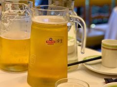 原浆啤酒-开海·红岛海鲜虾水饺(石老人店)