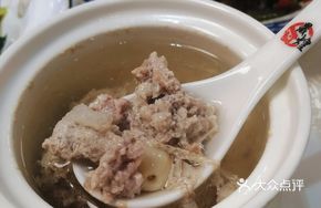 Bai Lianzi Bamboo Shoot Stewed Meat Broth