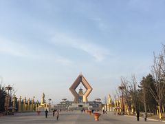 -法门文化景区-合十舍利塔